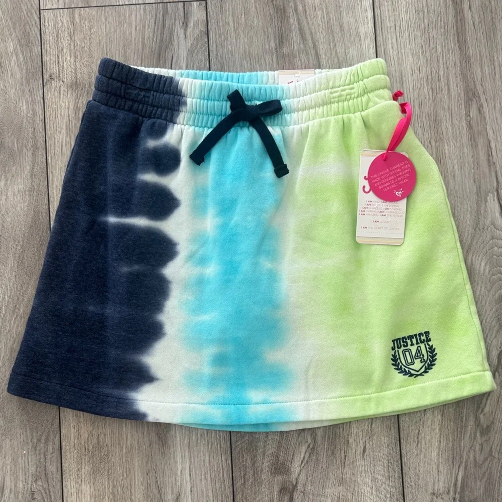 Justice bright skirt